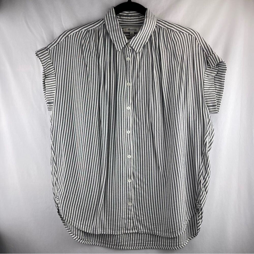 Madewell Central Shirt in Gabriel Stripe Size XS
